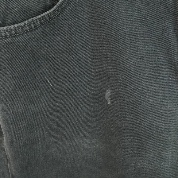 Vintage Levis 505 Jeans Black 36 x 30 Y2K Regular Fit Straight Leg Thrashed - Picture 4 of 14